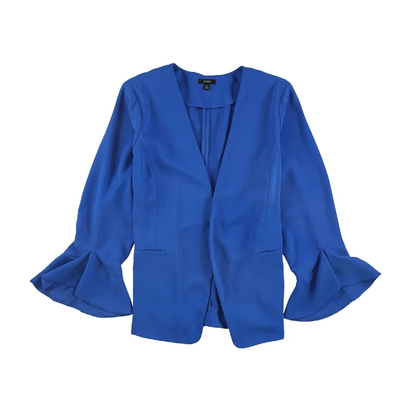 Alfani Womens Flutter Sleeve Jacket