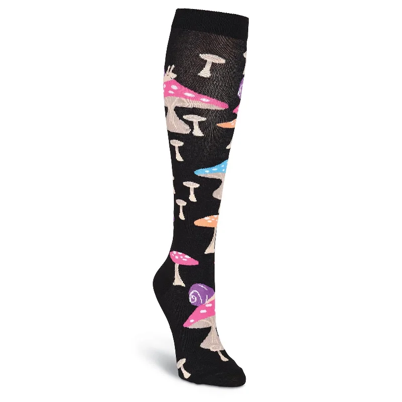 K. Bell Womens Mushrooms Knee High Socks