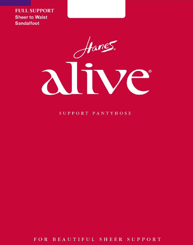 Hanes Alive Full Support Sheer to Waist Pantyhose